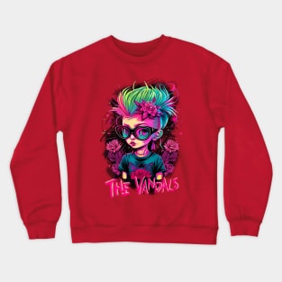 Punk Girl - The Vandals Crewneck Sweatshirt